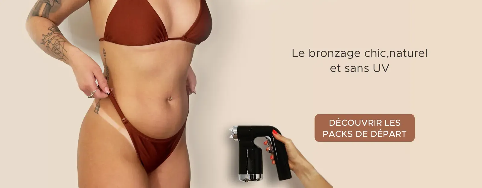 Le bronzage chic, naturel et sans UV